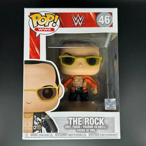 Funko Pop! WWE The Rock #46 Vinyl w/Protector