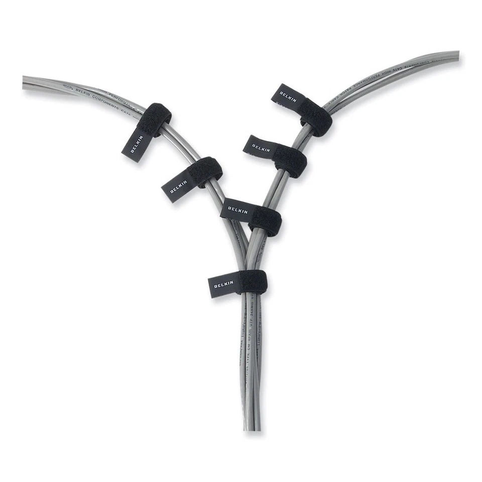 Belkin F8B024 Multicolored Cable Ties (6/PK) New - Image 3 of 3
