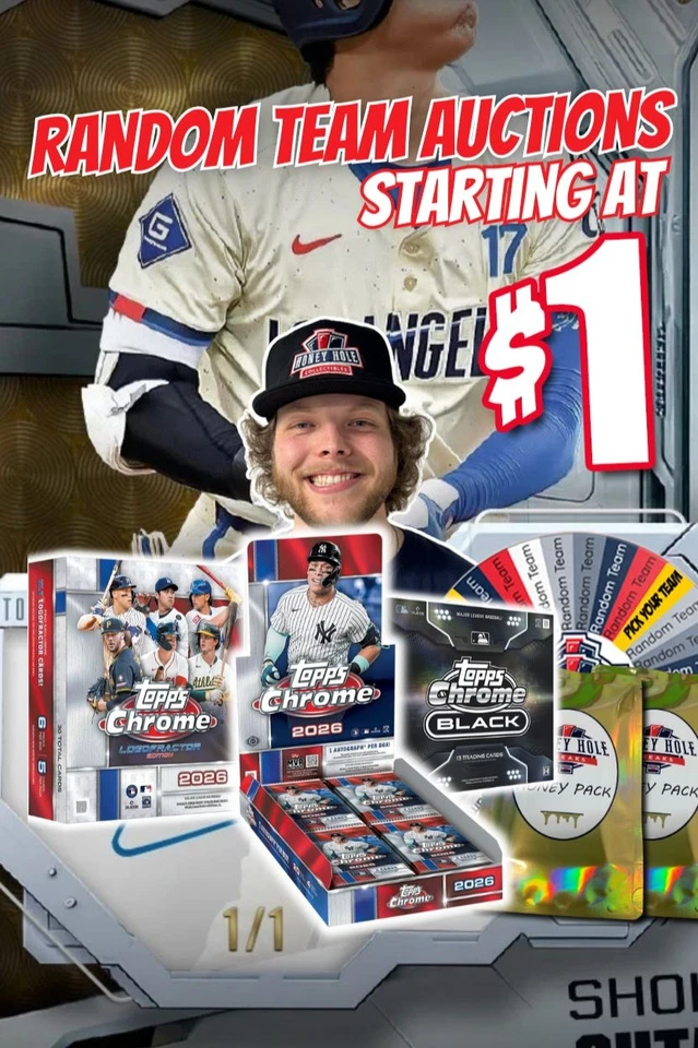 BASEBALL Mixers, 26 Topps Baseball & Honey Packs Starting at $1