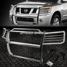 For 05-15 Titan A60armada Wa60 Chrome Stainless Steel Front Bumper Grill Guard For 05-15 Titan A60armada Wa60 Chrome Stainless Steel Front Bumper Grill Guard