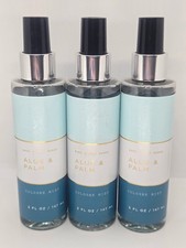 Bath Body Works Aloe Palm Cologne Mist x3 - 5oz each scratched
