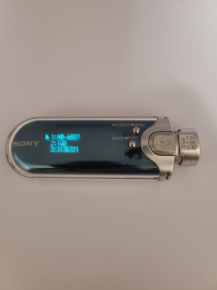 【希少品】SONY ウォークマン NW-A607 ブルー 美品 動作確認済 ソニーウォークマンNW-A607 WALKMAN SONY NW-A607 Sony NW-A607
