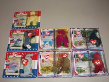 Lot of 7 McDonald  s TY Teenie Beanie Babies 2000 Vintage NEW
