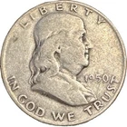 1950-D Franklin 50¢ ✔ 90% Silver