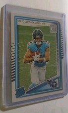 2025 Panini Football Donruss Elic Ayomanor Rated Rookie #339 RC Tennessee Titans