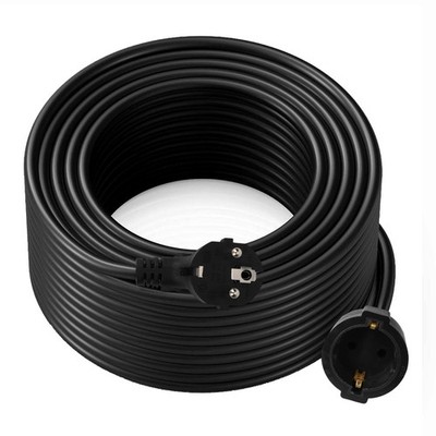 Verlängerungskabel Stromkabel 30m Garten Kabel Außen Stecker Verlängerung IP44