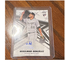 Topps Series 1 2026 Baseball Stars Autographs Wikelman Gonzalez RC Auto #BSA-WG