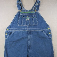 Liberty Denim Bib Overalls Men’s Size 40x30(read) Blue Jean Carpenter Workwear