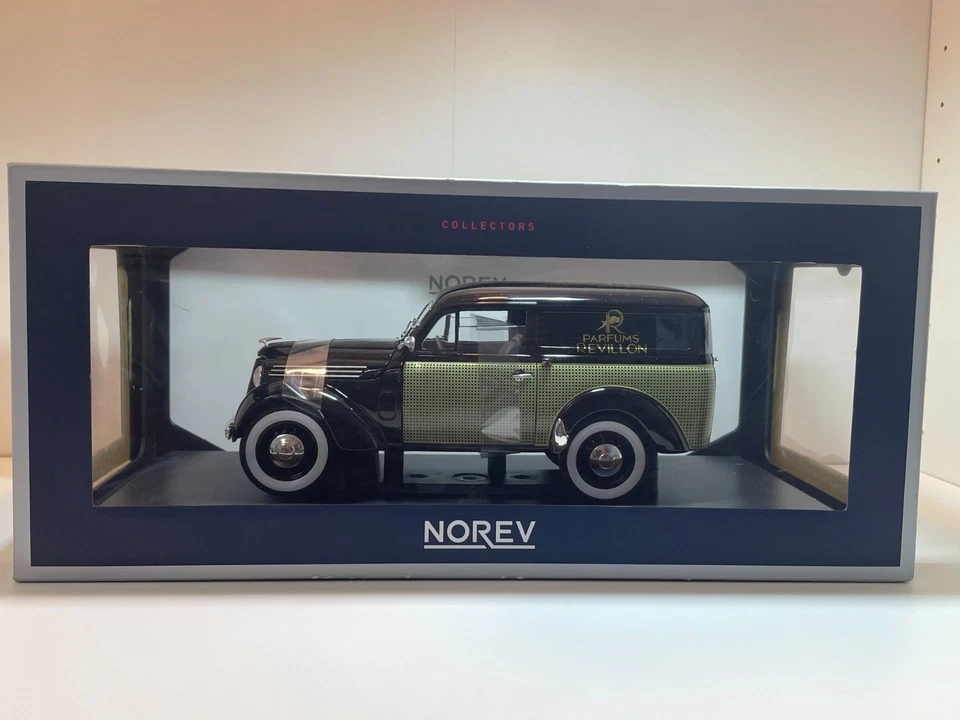 New Sealed - NOREV 185261 1:18 - 1953 RENAULT JUVAQUATRE VAN - PARFUM REVILLONS - Image 2 of 4