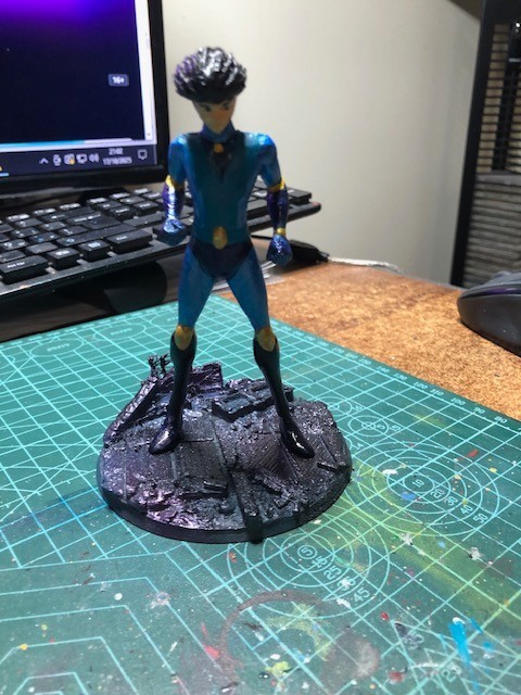 ALCOR - Koji Kabuto - GOLDRAKE UFO Roboter Resin PLA 12cm GO NAGAI