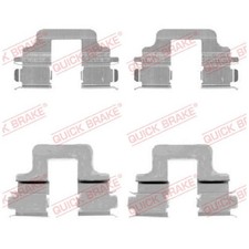 Zubehörsatz Bremsbeläge für Ford Galaxy 2 WA6 MK Mondeo 4 BA7 S-MAX | 2459954