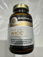 Quality of Life 0027 Labs Kinoko Gold AHCC Immune Support 500 MG - 60 Capsules