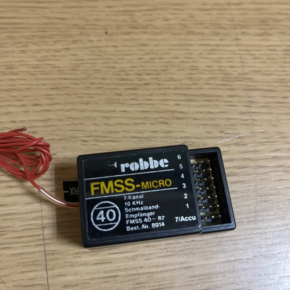 Robbe FMSS-Micro Empfänger, 40 MHz, funktionstüchtig  - Bild 2 von 4