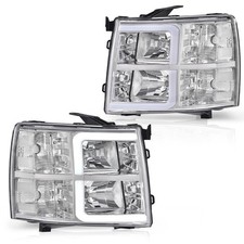LED DRL Headlights for Chevy Silverado 1500 2500 HD 3500 HD 2007 2014 GM2503280