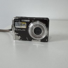 Casio Exilim EX-S880 7.2MP Digital Camera Black FOR REPAIR BROKE