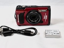 MINT OM SYSTEM OLYMPUS Tough TG-7 Red Compact Digital Camera Dustproof