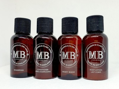 Molton Brown London Travel Set - Mandarin & Muskatellersalbei (4 x 30 ml) NEU 