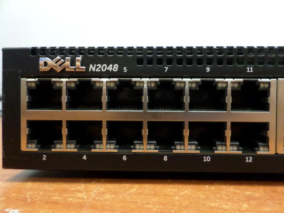 Dell N2048 L2 48x 1GbE + 2x 10GbE SFP+ Fixed Ports Network Switch - Image 2 of 4