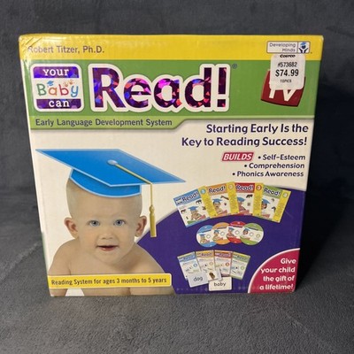 Your Baby Can Read Early Language Development System DVD Books Cards Complete