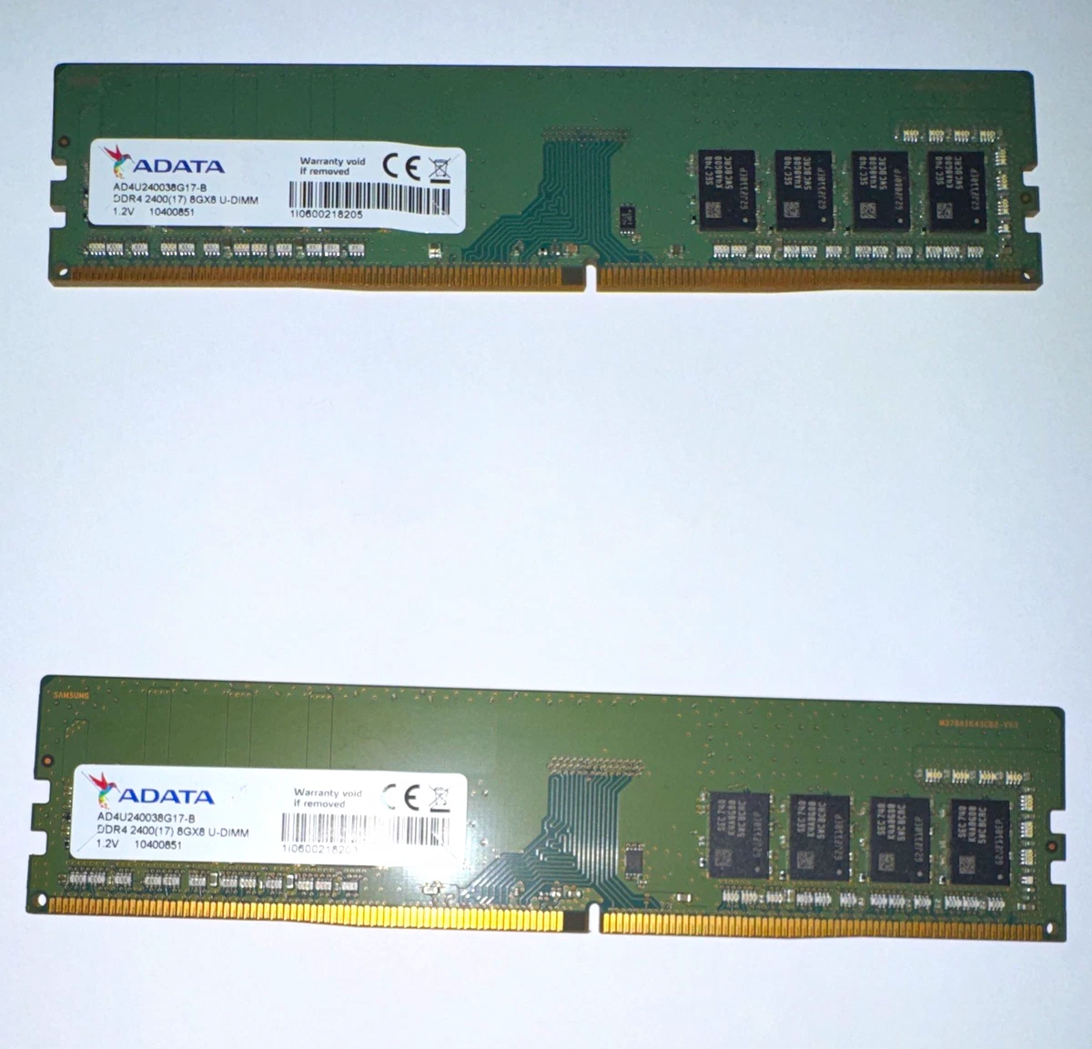 ADATA PC4-19200 (DDR4-2400) Bus Speed Computer RAM 16 GB Total