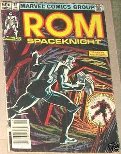 ROM 29 SPACEKNIGHT G 1979 MARVEL BASED ON PARKER BROS TOY