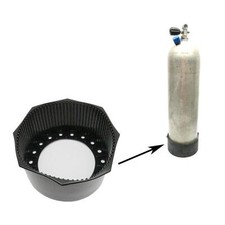 190mm/7.5 "Gummi Scuba Tauchen Zylinder Tank Boot f&uuml;r 12L Aluminium Tank