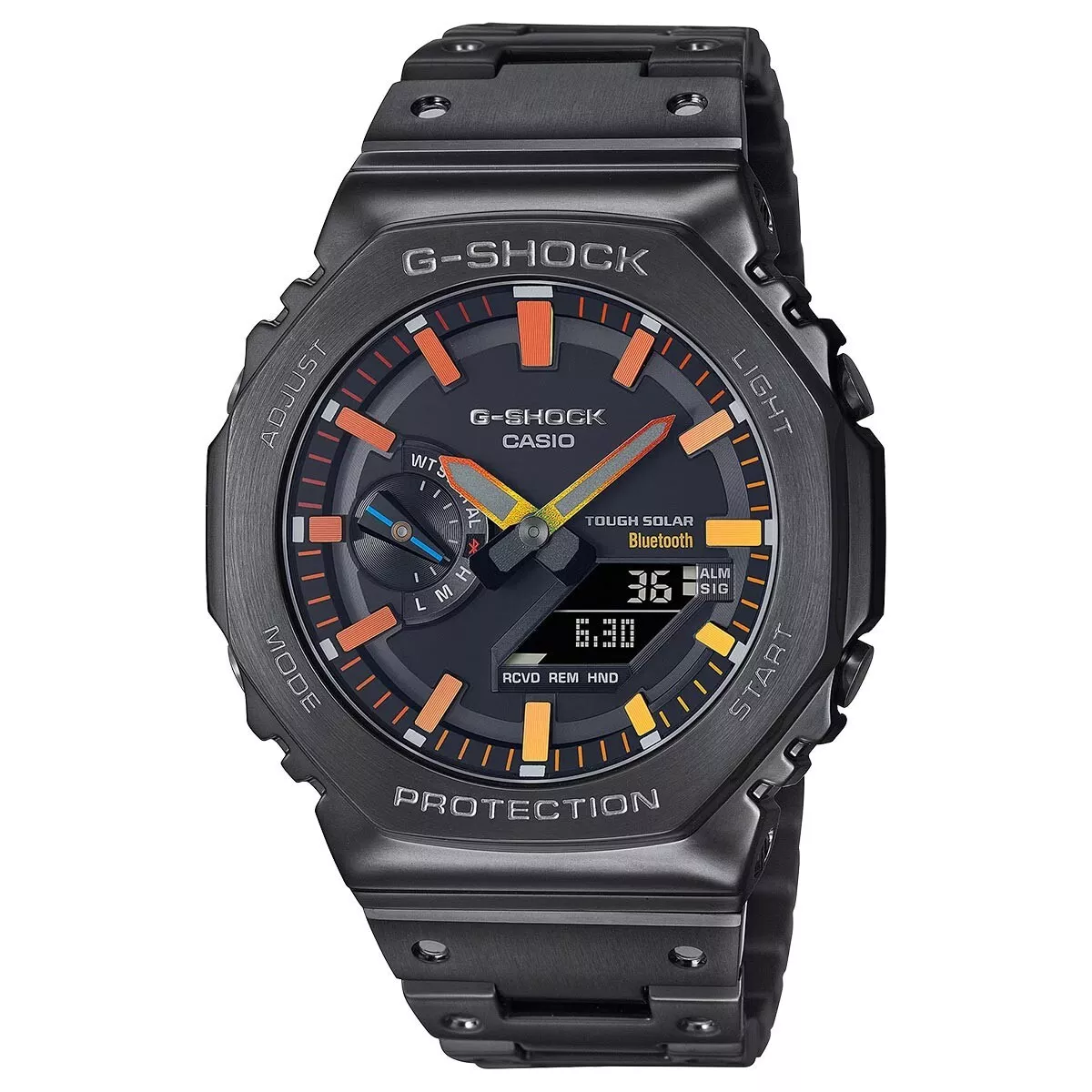 G shock hot sale solar black