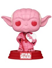 FUNKO POP STAR WARS VALENTINES YODA With HEART 421 VINYL FIGURE NEW!
