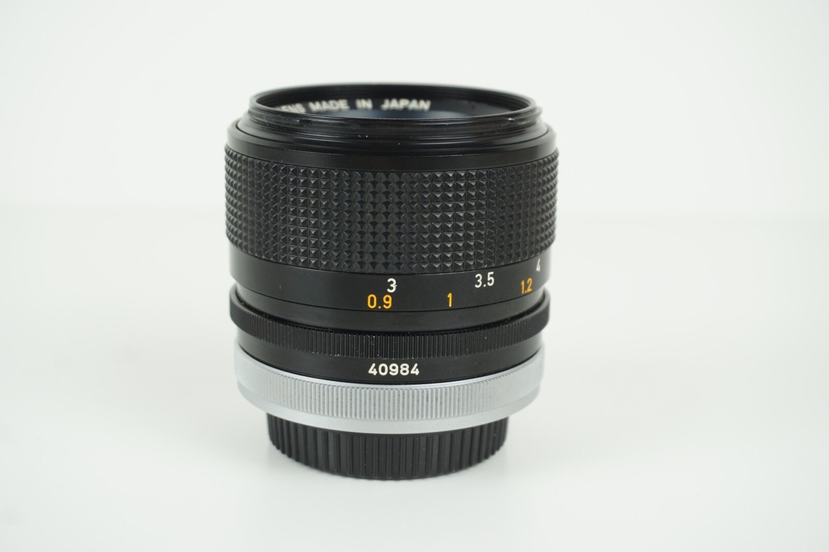 Near MINT] Canon FD 85mm f/1.8 SSC S.S.C. Portrait MF SLR