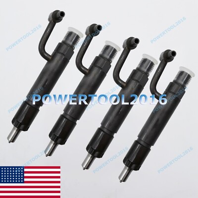 4 pcs Fuel Injector 13-370 for Thermo King 486V 4.86V Engine SL400 SLX100 SLX200