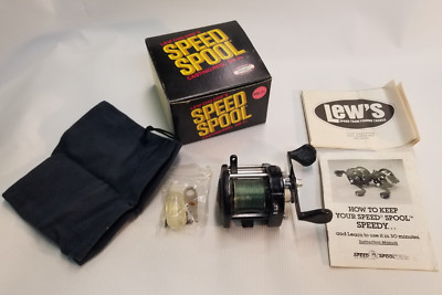 Moulinet Casting Vintage Lew Childre Speed Spool BB-1N - Main Droite - Japon
