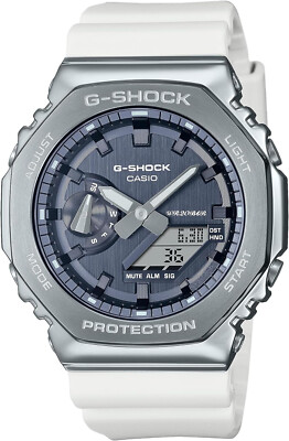 時計 CASIO G-SHOCK GA-2100 GM-S2100CW-7AJF Casio G-Shock GM-2100WS-7AJF PRECIOUS HEART Analog Digital Chrono