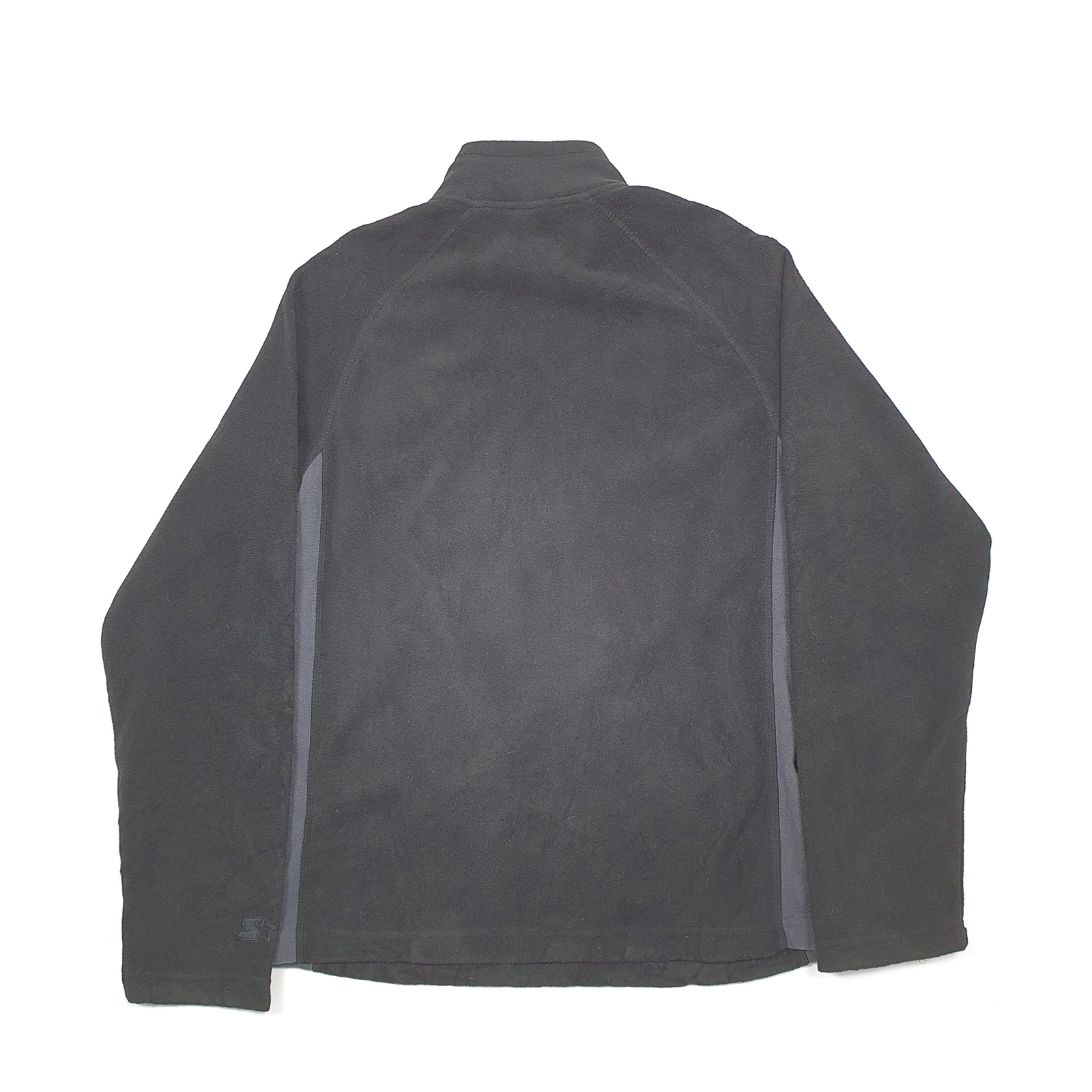 Mens STARTER Polyester 1/4 Quarter Zip Fleece Jumper S image 2