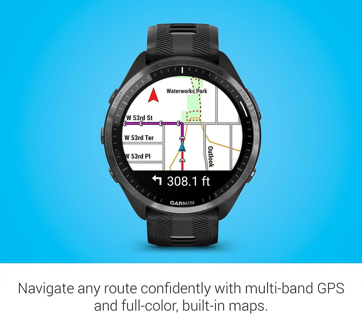 Garmin Forerunner 965 Running Smartwatch AMOLED Training