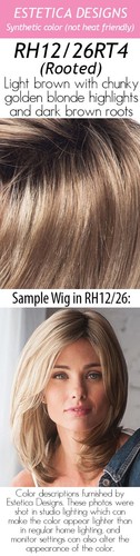 BECKY Wig by ESTETICA, *ALL COLORS!* Stretch Cap, Genuine, New - 第 34/36 張圖片