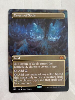 (foil)魂の洞窟/Cavern of Souls(2X2-BF) Cavern of Souls (Borderless) - Double Masters 2022 - Magic: The