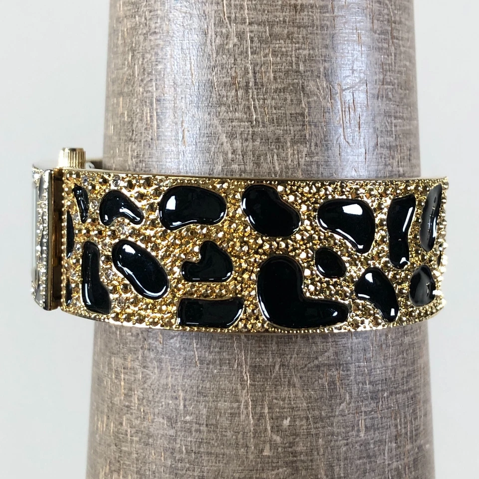 Reloj Elgin II Mujer ELL1013R Lujo Guepardo Brazalete Cuarzo Analógico 19mm 6 3/4" Foto 3 de 4