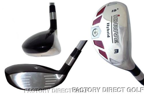 IDRIVE PGA DISTANCE CUSTOM GOLF HYBRID IRONS -YOUR CHOICE1 2 3 4 5 6 7 8 9 P S L - Picture 3 of 3