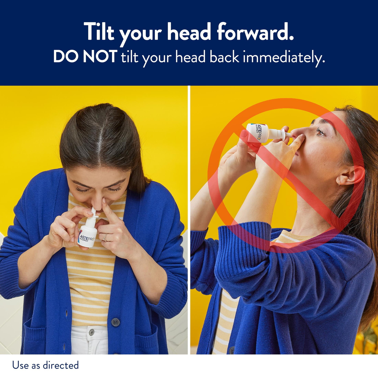 Astepro Allergy, Steroid Free Antihistamine Nasal Spray, 120 Metered