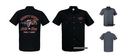 Worker Shirt 2 Farbtöne Hot Rod US Car&Automotiv Modell Rusty Nuts 23918HD1