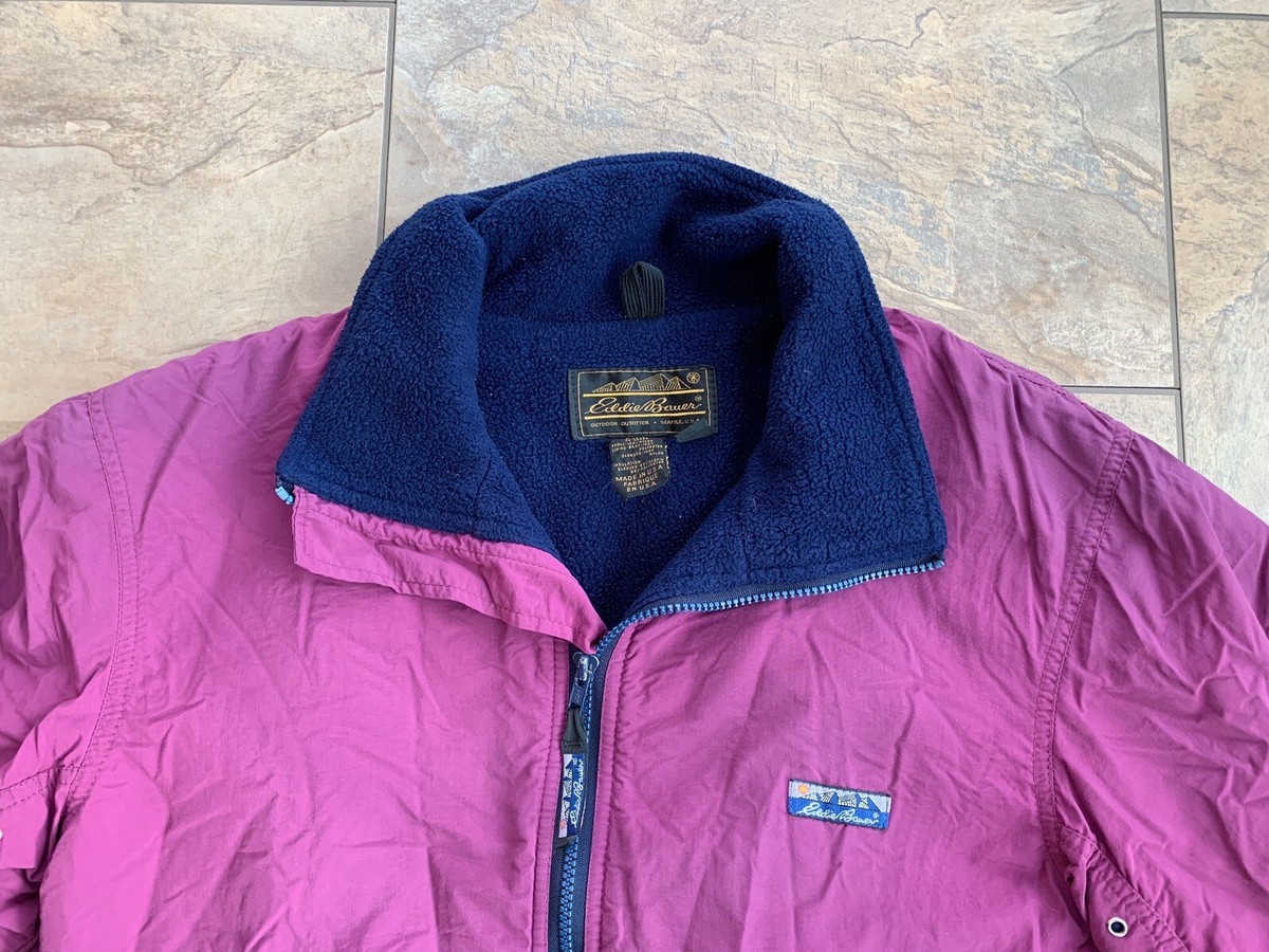 Vintage 90s Eddie Bauer Men's Jacket Small Nylon Bomber Vintage 90s Eddie Bauer Men's Jacket Small Nylon Bomber