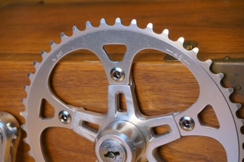 Sugino Super Maxy Crankset 170 48T Vintage BMX Square Taper Cranks GT Hutch 80s - Picture 5 of 8