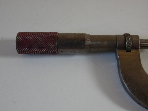 Vintage Lufkin 0-1” OD Micrometer No. 1821 - Picture 5 of 5