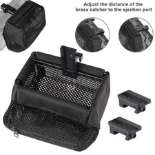 Brass Shell Catcher Net with Picatinny Rail Mount Heat Resistant Mesh Universal