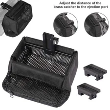 Brass Shell Catcher Net with Picatinny Rail Mount Heat Resistant Mesh Universal