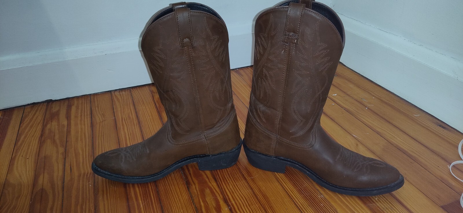 Justin Boots Mens 12D Western Boots JB1100 Cowboy Work Casual Style eBay