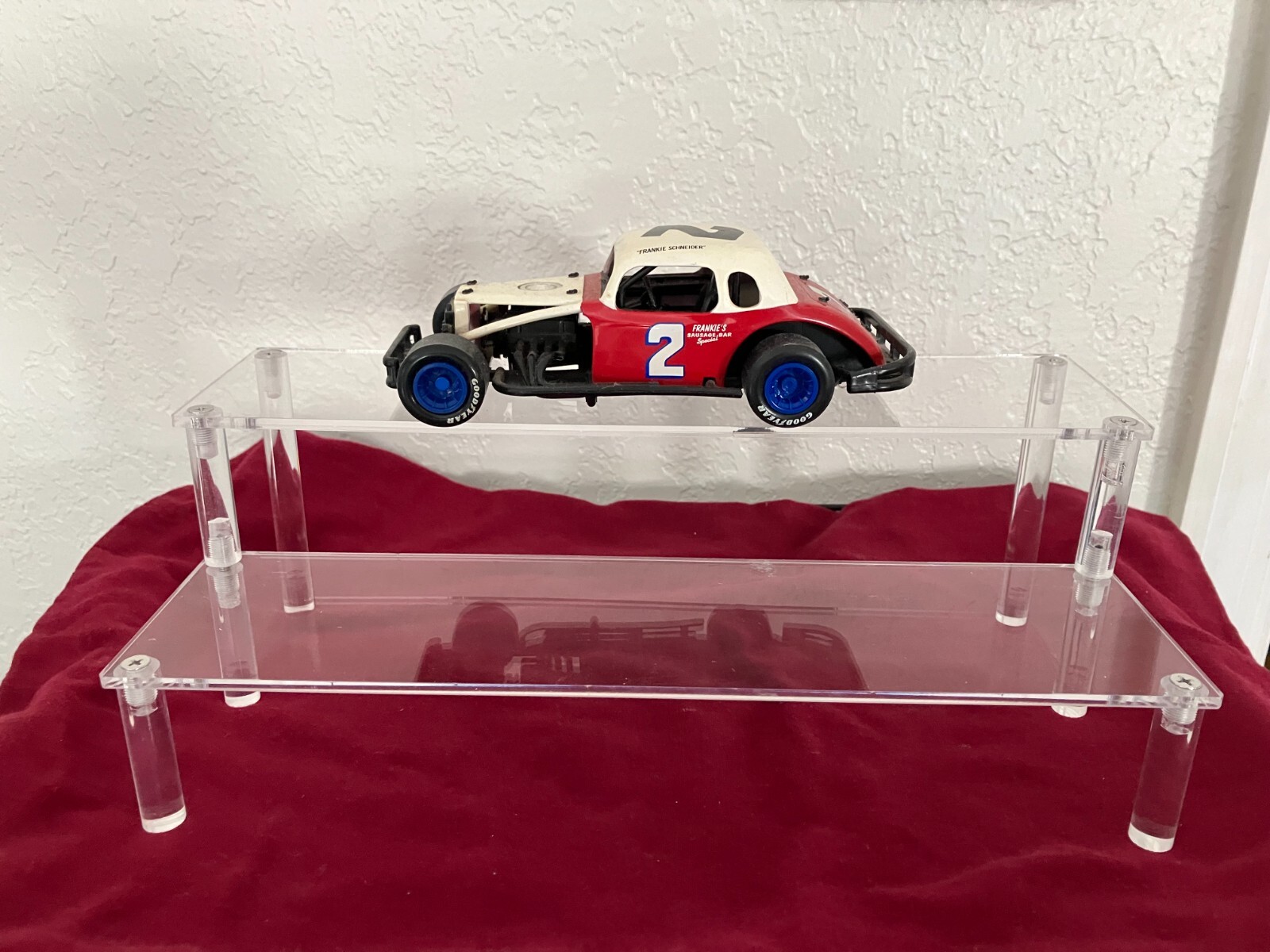 2 TIER ACRYLIC DISPLAY RISERS FOR 1/24 SCALE DIECAST 12 Inches Long | eBay