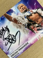 2023 BBM INFINITY Hiroshi Tanahashi Autographed Card /90 New Japan Pro NJPW ACE