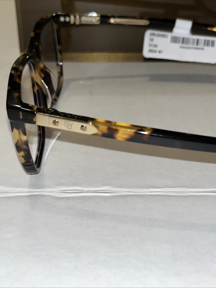Nuevo Con Etiquetas Ralph Lauren Monturas Anteojos RL6242u 5134 53/16/145 Tortuga Foto 3 de 4