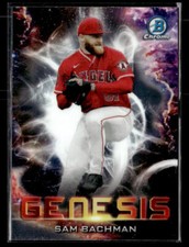 2021 Bowman Draft #GNS-8 Sam Bachman Genesis card